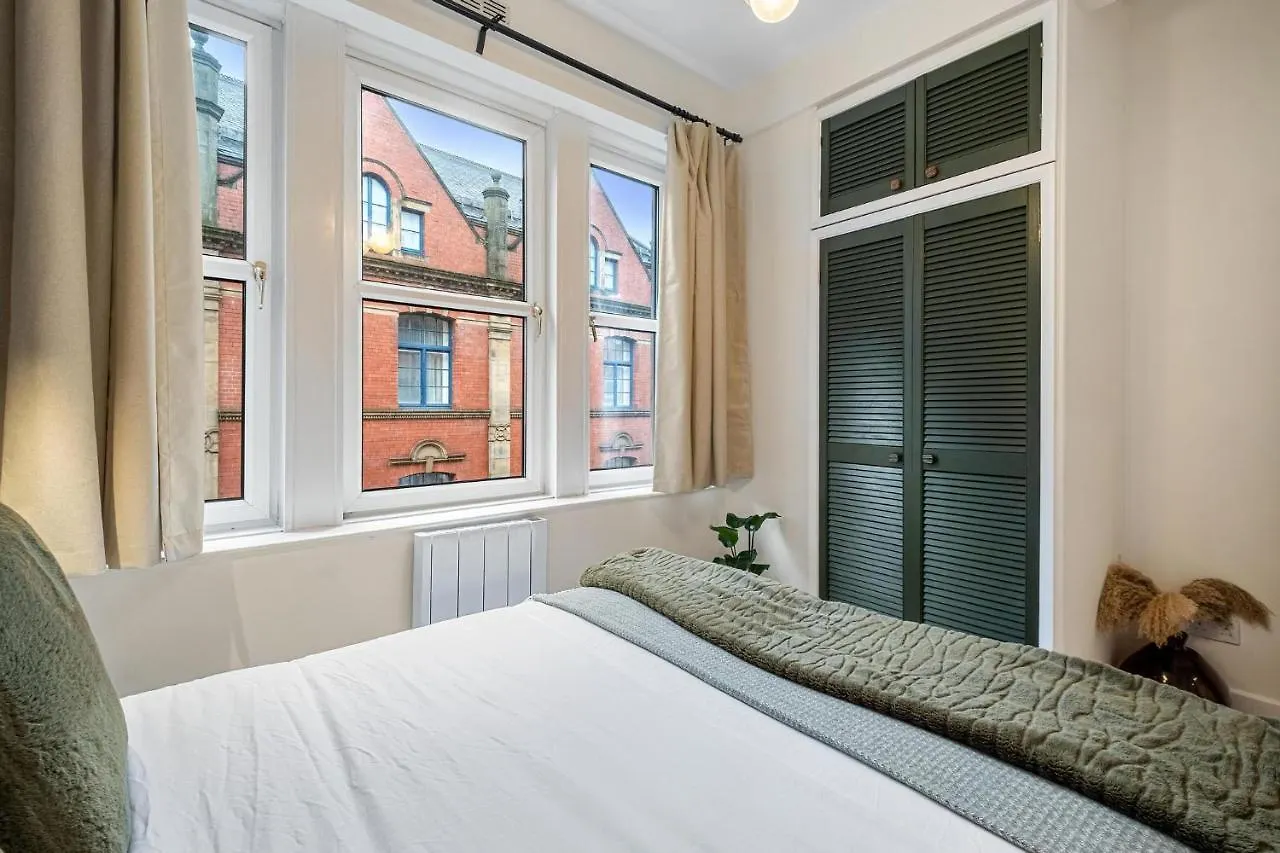 Stylish 1 Bed City Centre Apartment 泰恩河畔纽卡斯尔 0*,